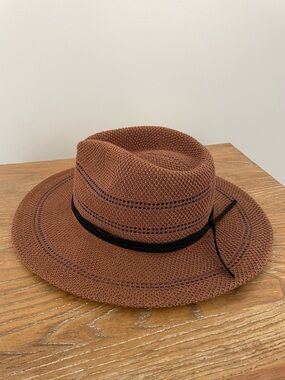Four Buttons Brown and Black Western Fringe Festival Coastal Cowgirl Summer Hat